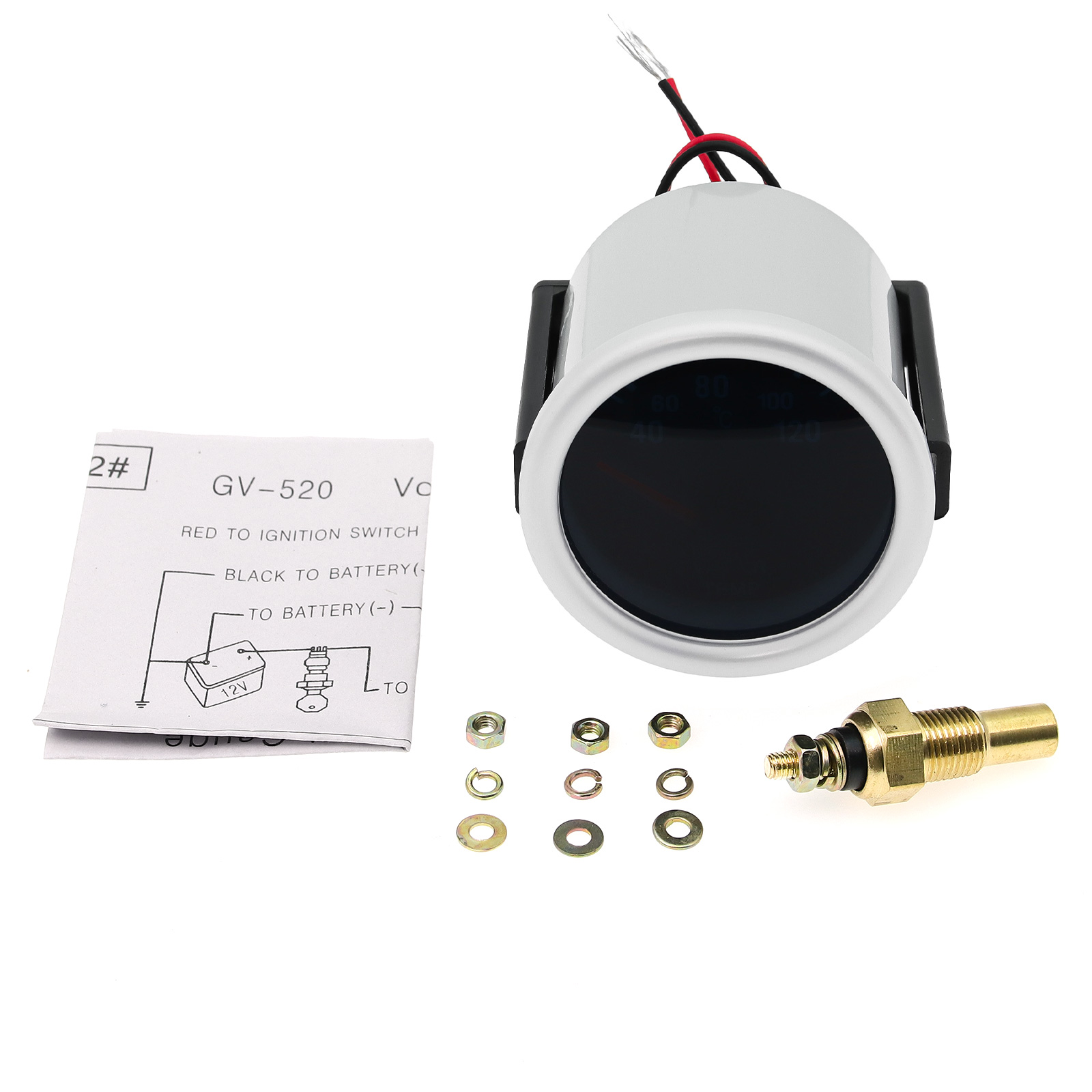 50-150℃ 52MM Oil Temperature G - огляд і ціна Smoke Leak Detector